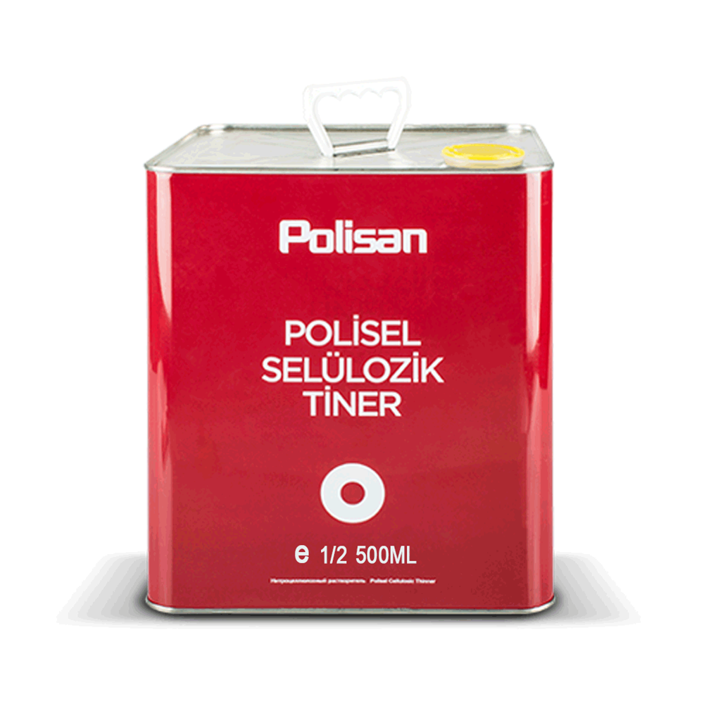 Polisel Selülozik Tiner 1/2 500 Ml